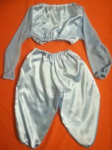 Kids Costumes to Hire - Arabian 2pce costume - light blue